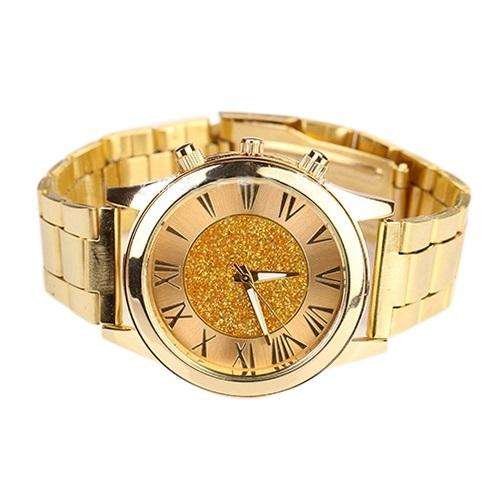 Ladies Stunning & Smart Golden Watch